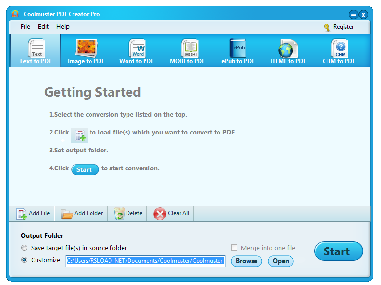 Coolmuster PDF Creator Pro 2.7.2