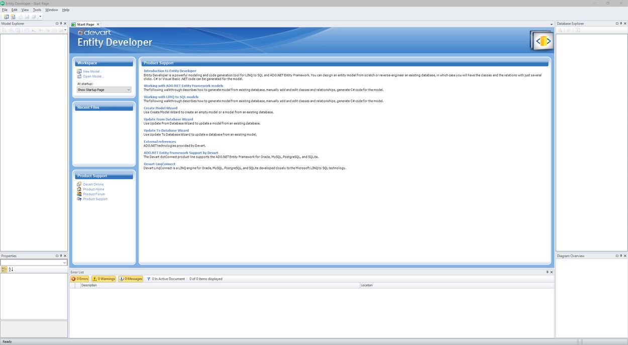 Desarrollador de entidades Devart + crack
