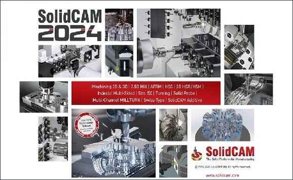 Descarga de SolidCAM 2024 SolidWorks – SP0 completo (x64)