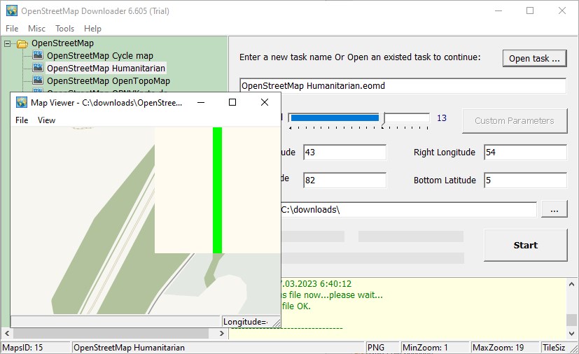 Descargador AllMapSoft OpenstreetMap 6.626+x64
