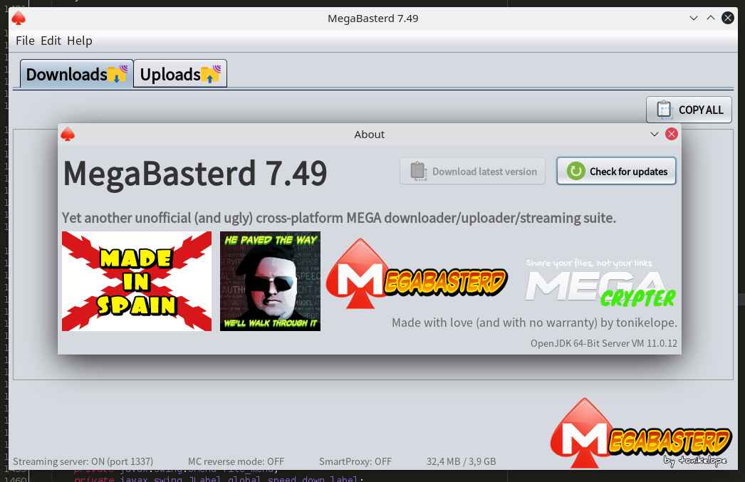 Descargar Megabasterd – Descargar archivo MEGA rápido completo 2024