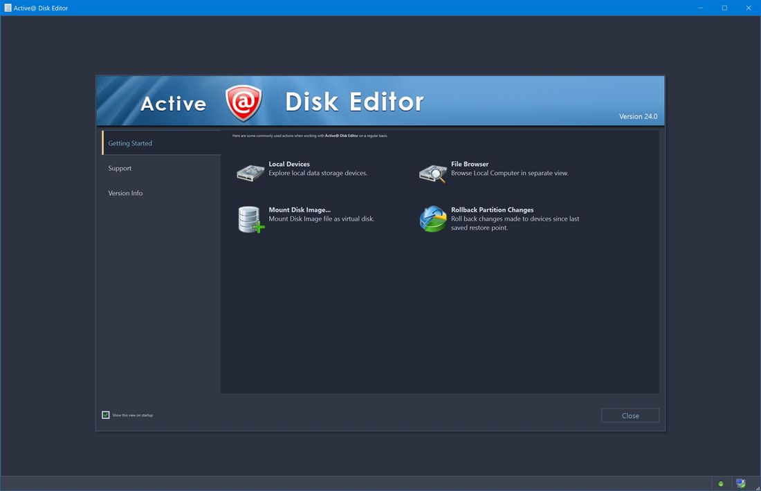 Editor de disco activo gratuito 26.0