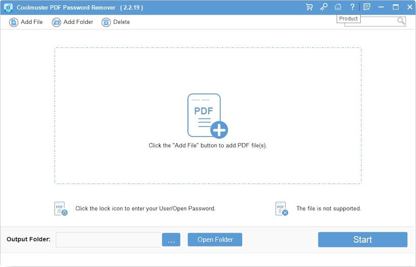 Eliminador de contraseñas de PDF de Coolmuster 2.3.3 + x64