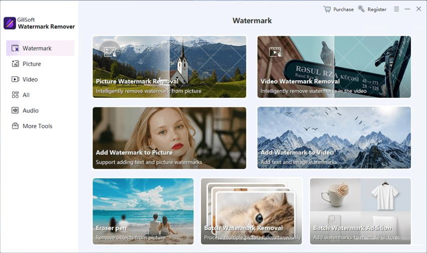 Eliminador de marcas de agua de Gilisoft 9.0.0 + x64