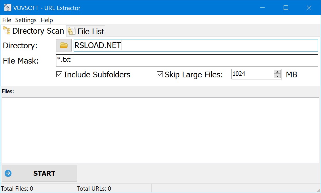 Extractor de URL VovSoft + crack