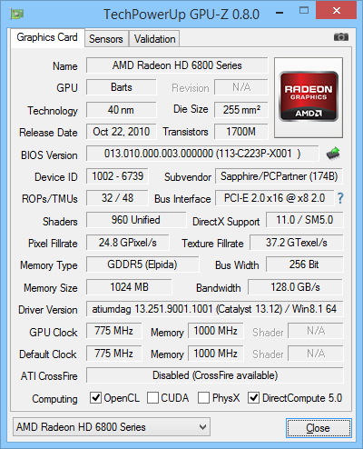GPU-Z 2.69 + Rus + Portátil