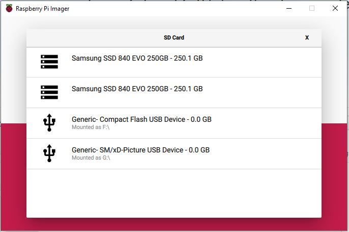 Generador de imágenes Raspberry Pi 2.0.0 x64