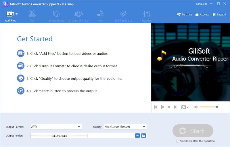 GiliSoft Audio Converter Ripper 9.7