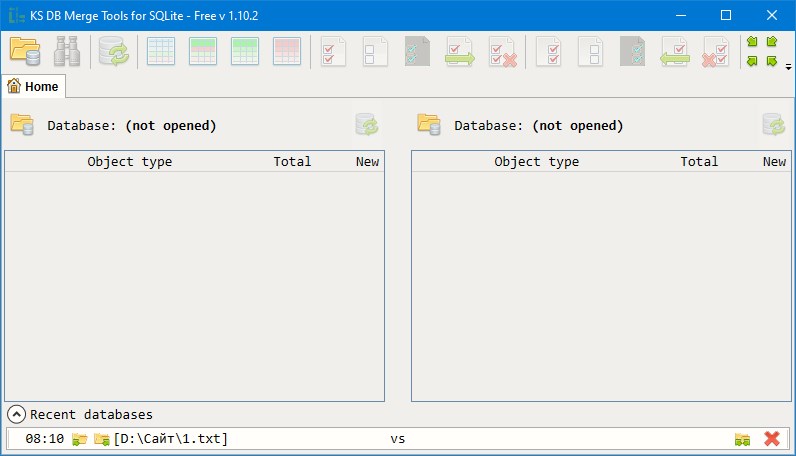Herramientas de combinación de KS DB para SQLite Pro 1.23.3