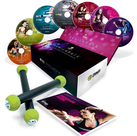Juego de entrenamiento en DVD Zumba Fitness Experience Descargar visual