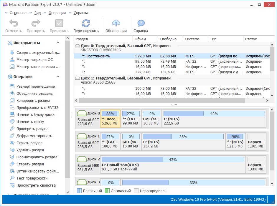 Macrorit Disk Partition Expert 8.9.0 +  + Repack + Portátil
