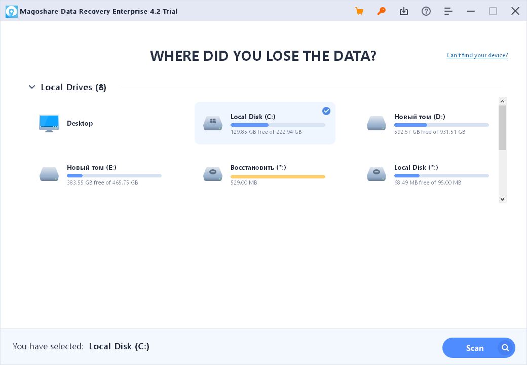 Magoshare Data Recovery Enterprise + Técnico + AdvancedPE 4.6
