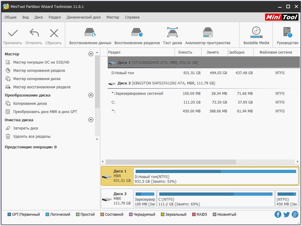 MiniTool Partition Wizard 13.6 x64 + WinPE + Repack