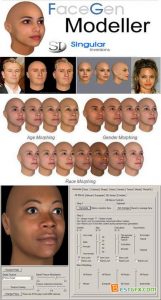 Modelos FaceGen completos 3.5.3