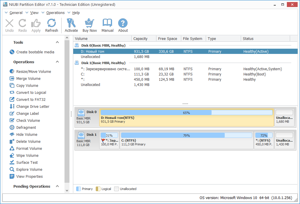Descarga de NIUBI Partition Editor Edición Técnica