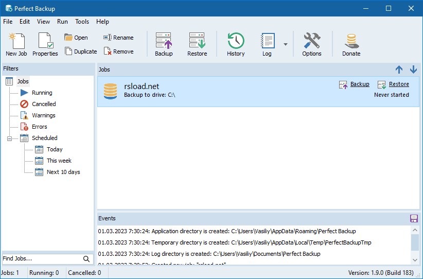 Perfect Backup 3.6 + Pro
