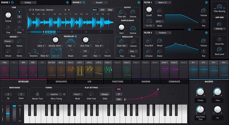 Pigmentos Arturia 7.0.0 + macOS