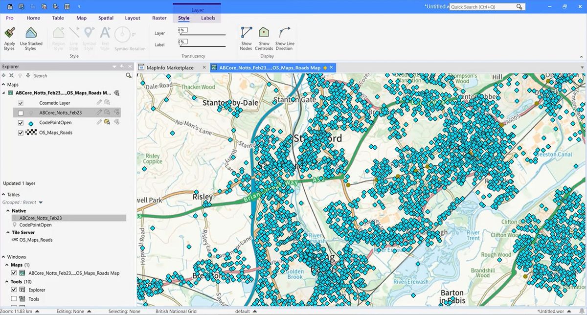 MapInfo Pro + crack