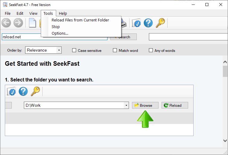 SeekFast 6.4 compilación 1 + x64