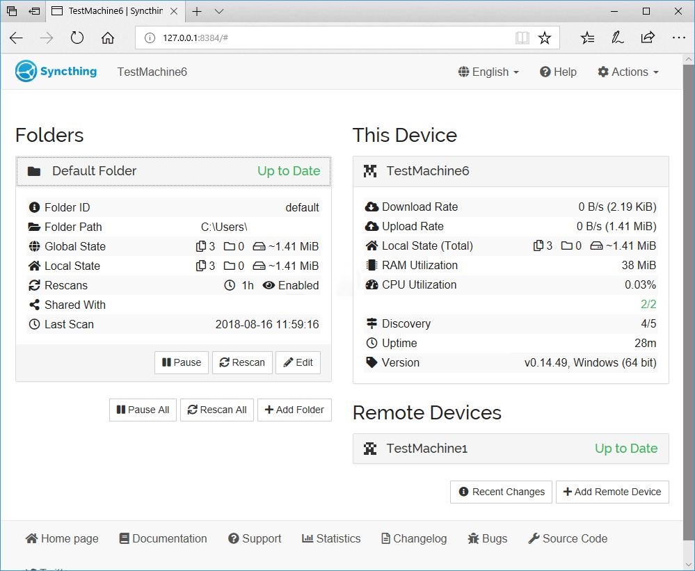 Sincronización 2.0.11 + x64