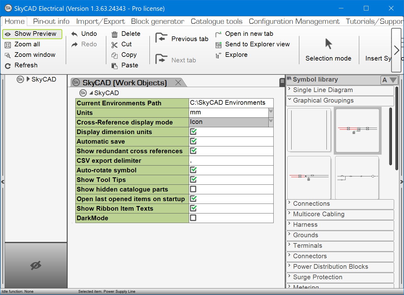 SkyCAD Eléctrico Pro + crack