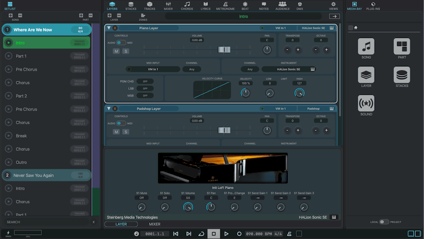 Steinberg VST Live Pro 3.0.20 x64 + otro sistema operativo