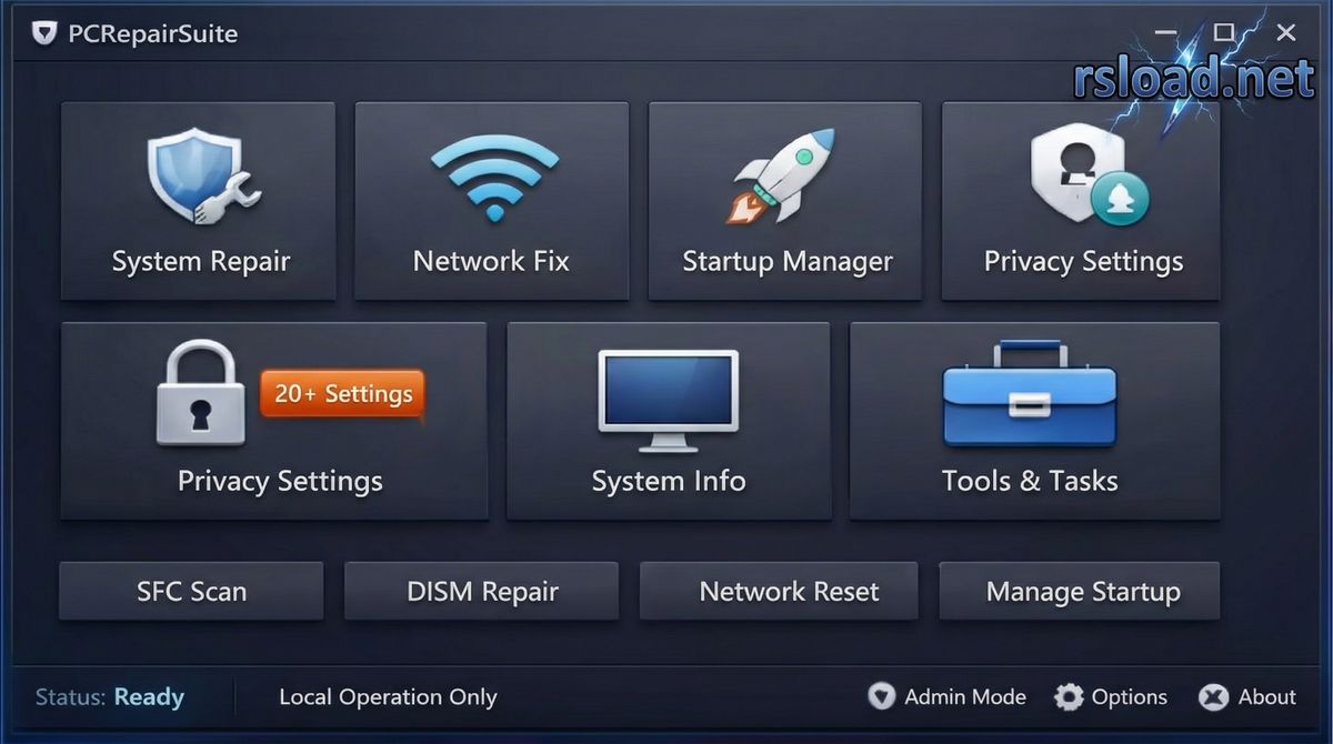 Suite de reparación de PC Spaqi Consulting 2.0.0 + x64