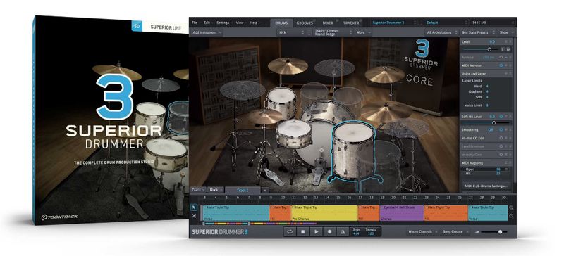 Superior Drummer 3.4.2 + MacOS + Actualización