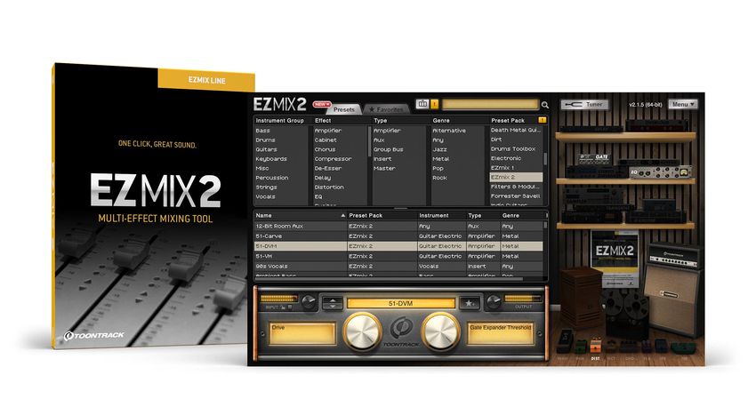 Toontrack EZmix 3.2.1 x64 + macOS
