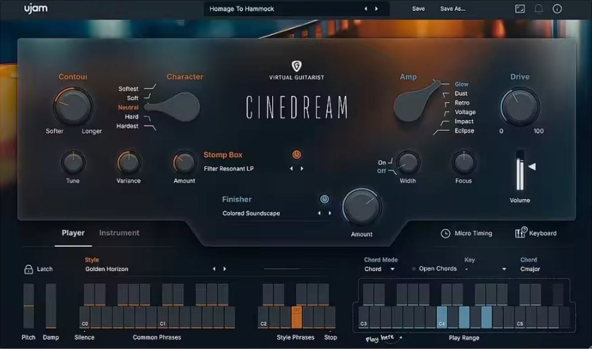 UJAM Guitarrista Virtual CINEDREAM 1.0.1