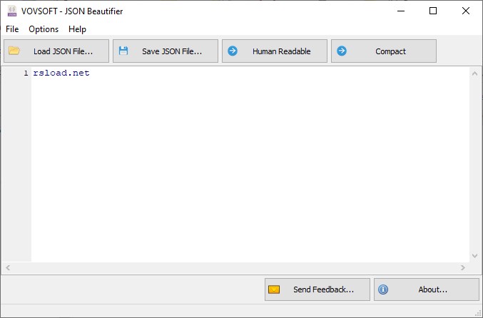 Embellecedor VovSoft JSON