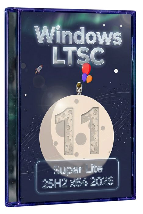 Windows 11 LTSC x64 Super Lite 25H2 (iso 2,3 GB)