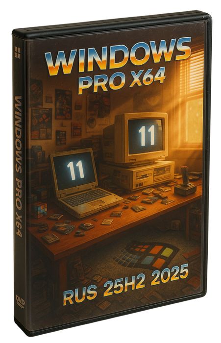 Windows 11 Pro 25H2 быстрая сборка x64 для слабых ноутбуков и ПК (iso 26200.7171)