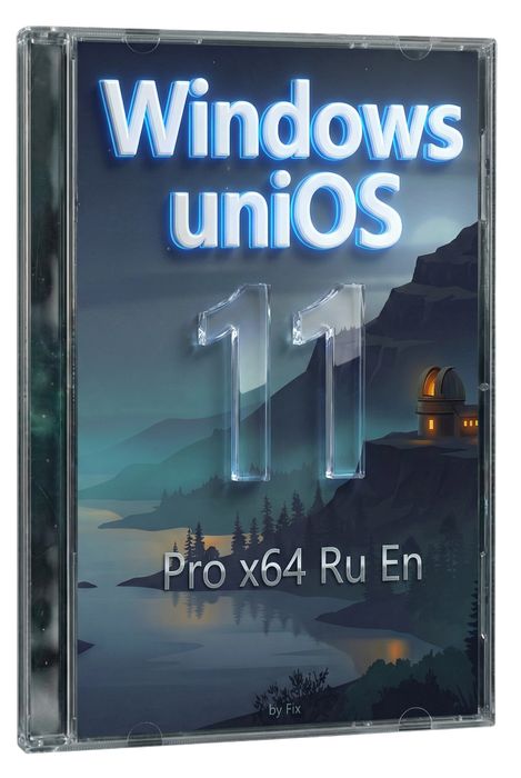 Windows 11 Pro UniOS 25H2 (26200.7623) iso optimizado Ru En