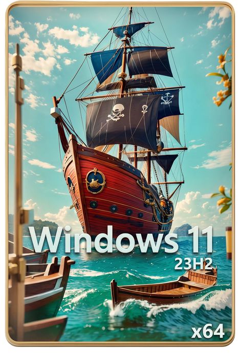 Windows 11 build 23H2 de 64 bits para unidad flash de Flibustier (actualizaciones de 2024)