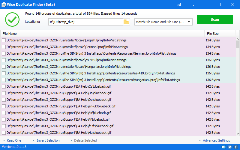 Wise Duplicate Finder Pro 2.1.9.71 + Reempaquetar + Portátil