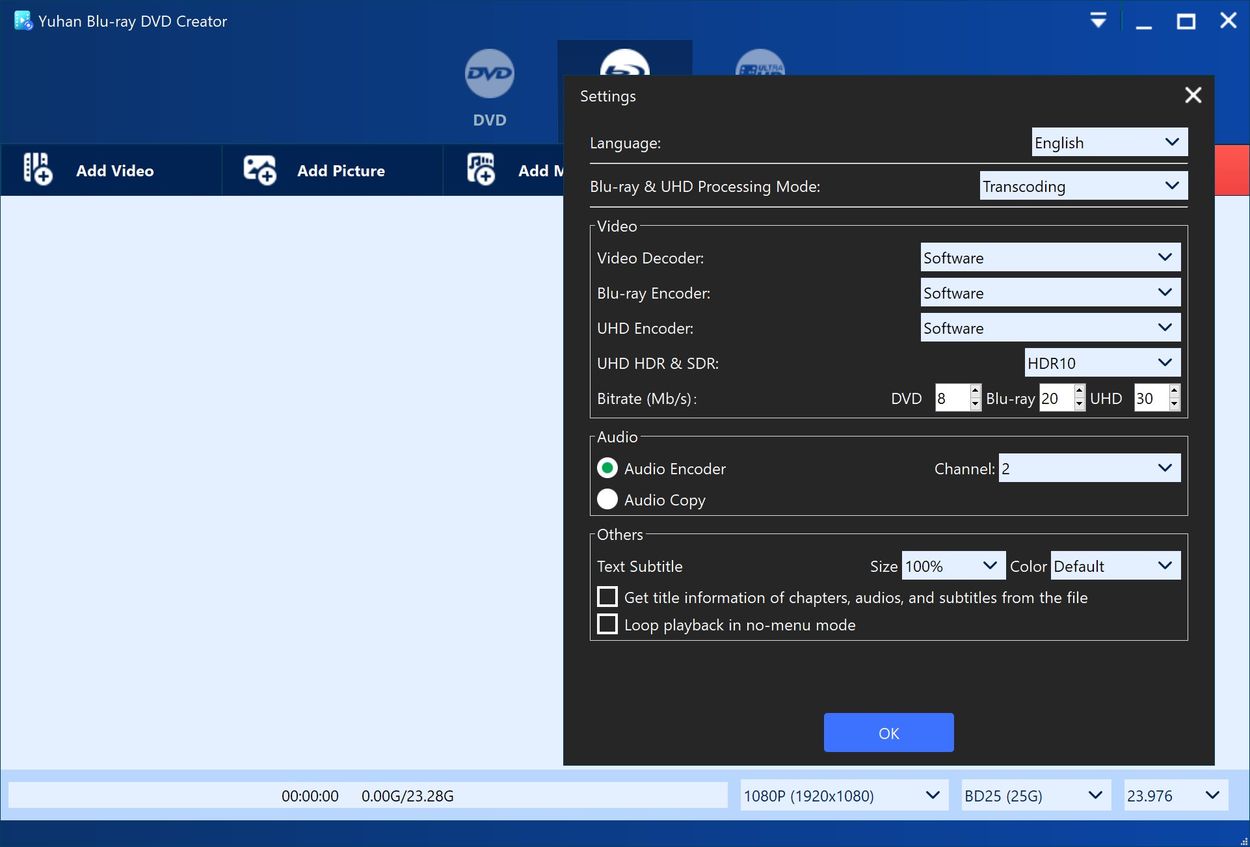 Yuhan Blu-ray DVD Creador 4.8.2 + x64