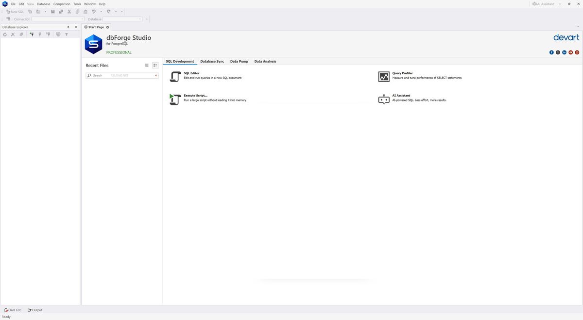 dbForge Studio para PostgreSQL Pro 2025.3.93 x64