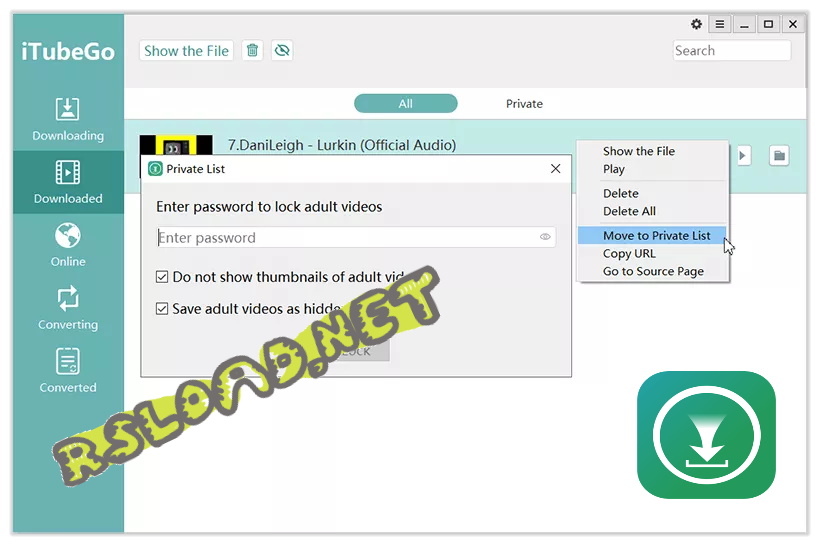 iTubeGo YouTube Downloader 10.14.0 x64 + Portátil + Reempaquetar