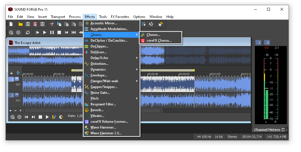 Sony sonido Forge 10
