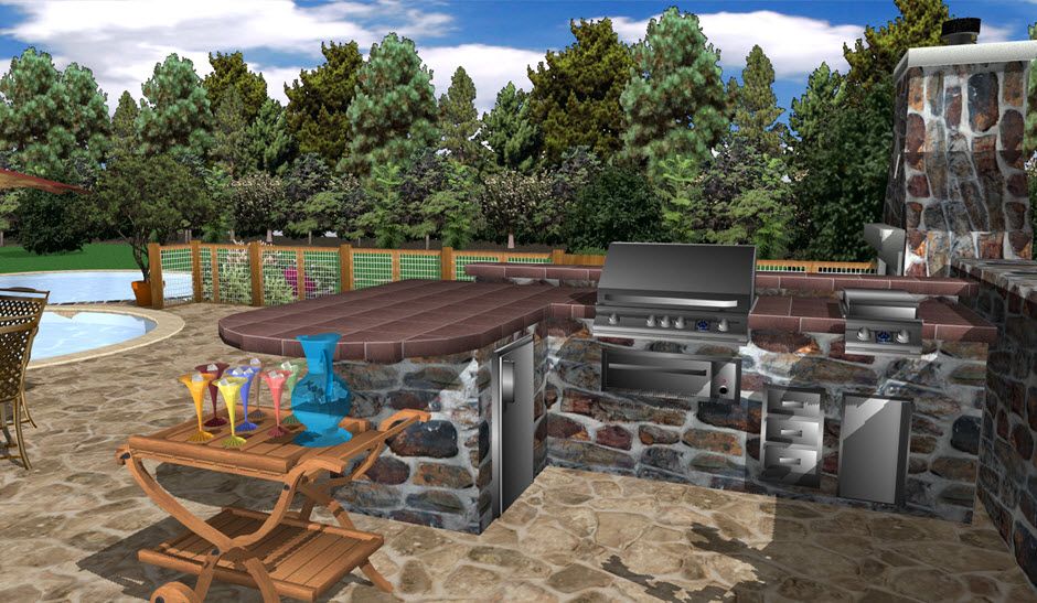 Clave de diseño de paisaje 3D de Avanquest Architect
