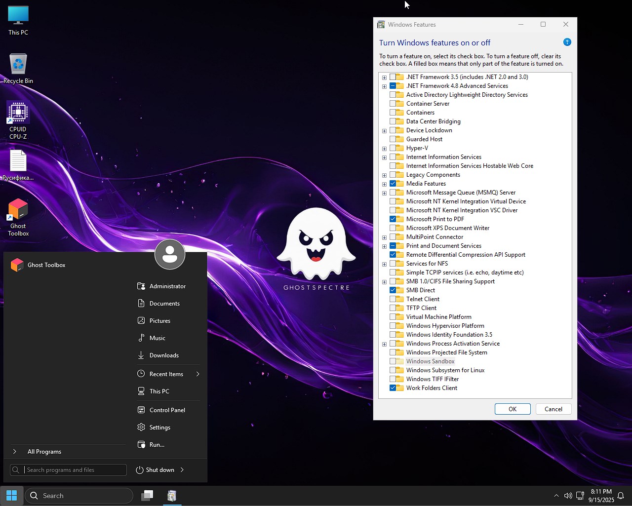 Windows 11 Pro 24H2Super light from Ghost torrent