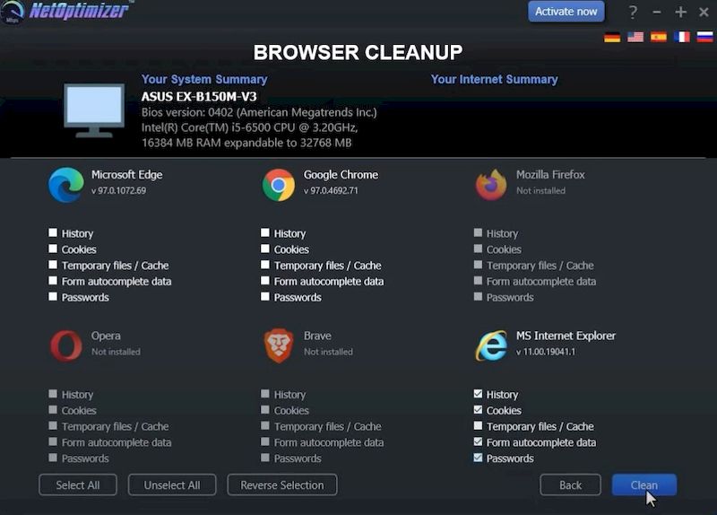     descargar WebMinds NetOptimizer gratis