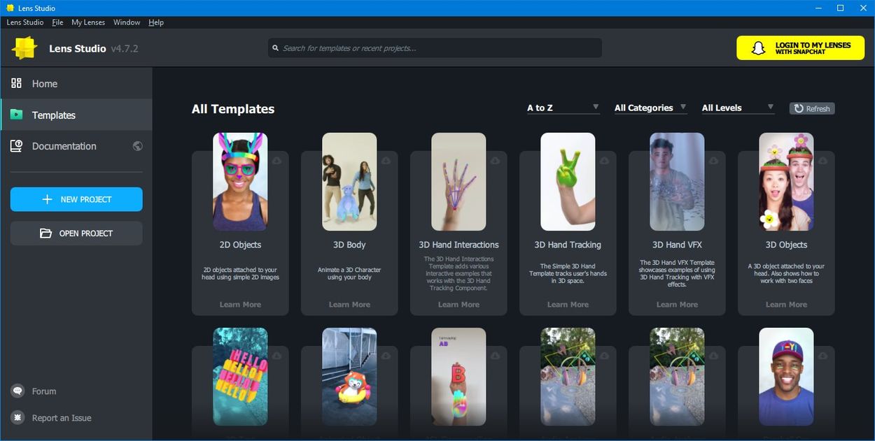     descargar Snapchat Lens Studio