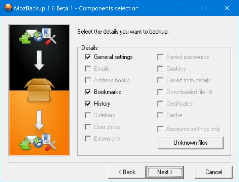 MozBackup ruso