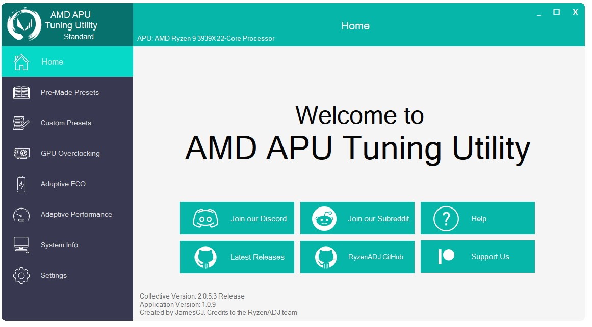     descargar AMD APU Tuning Utility gratis