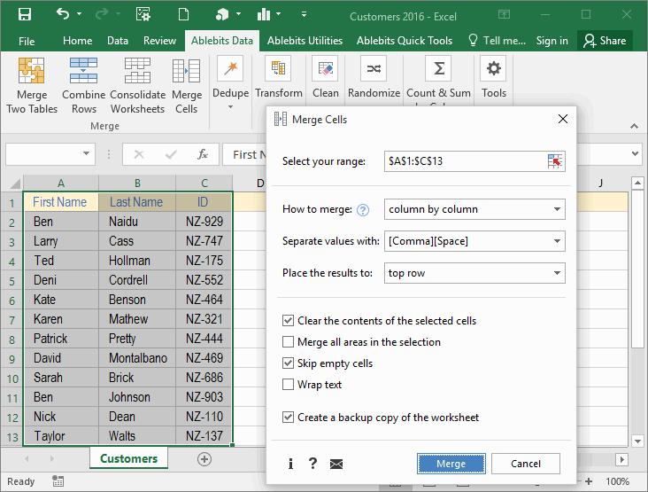 Ablebits Ultimate Suite para Excel 2026.1.3877.2566 Empresas
