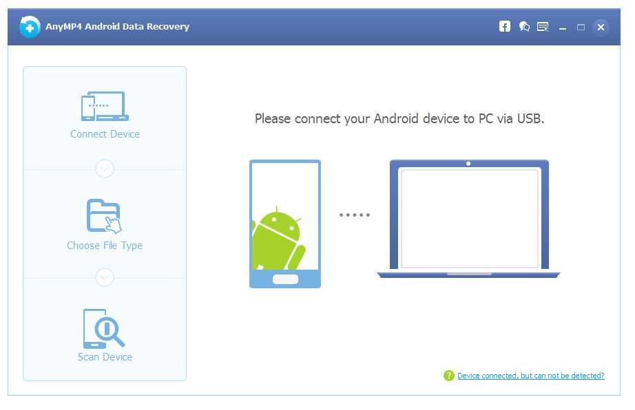 Descarga de recuperación de datos de Android AnyMP4