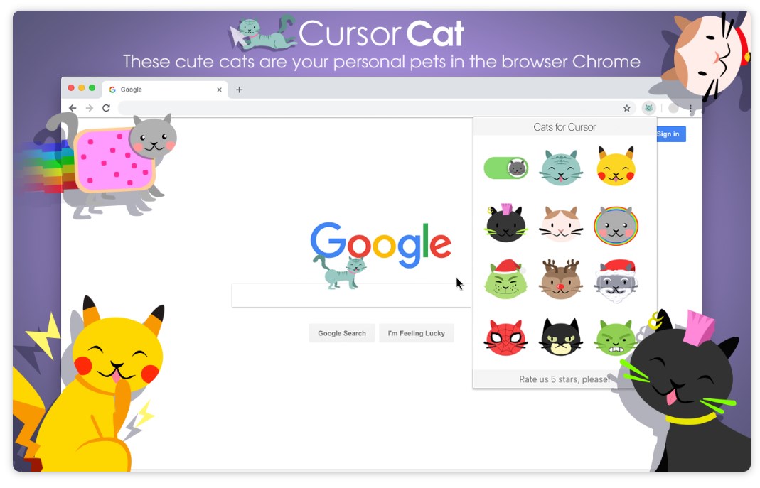 Cursor de gato 3.2.18
