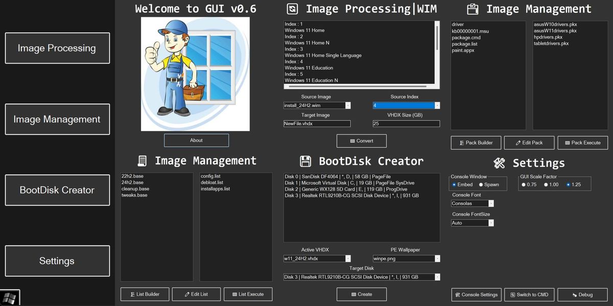 Kit de personalización de imágenes de implementación de Windows 1.2.1.1
